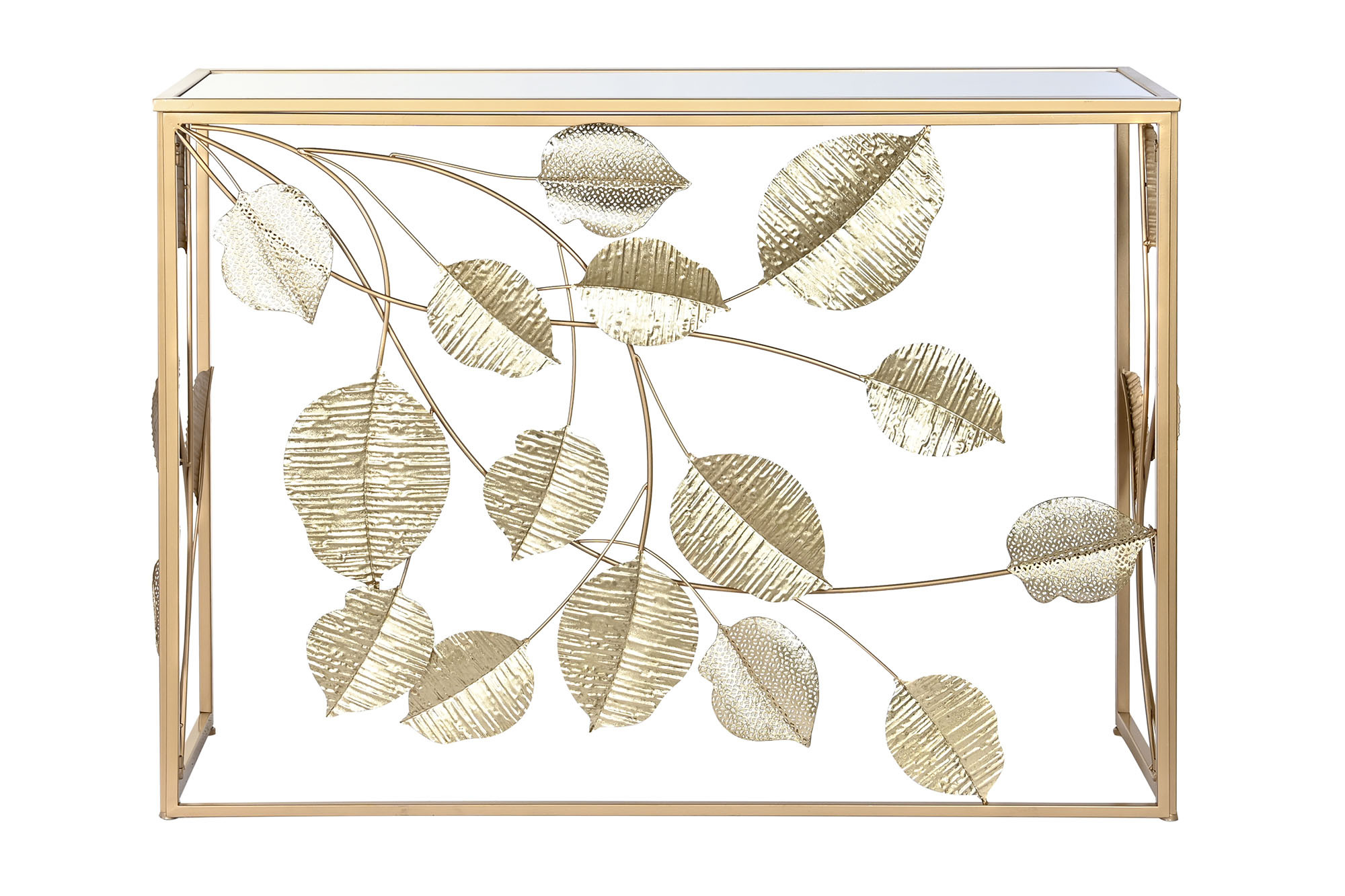 Consola Golden din Metal 108x37x80cm
