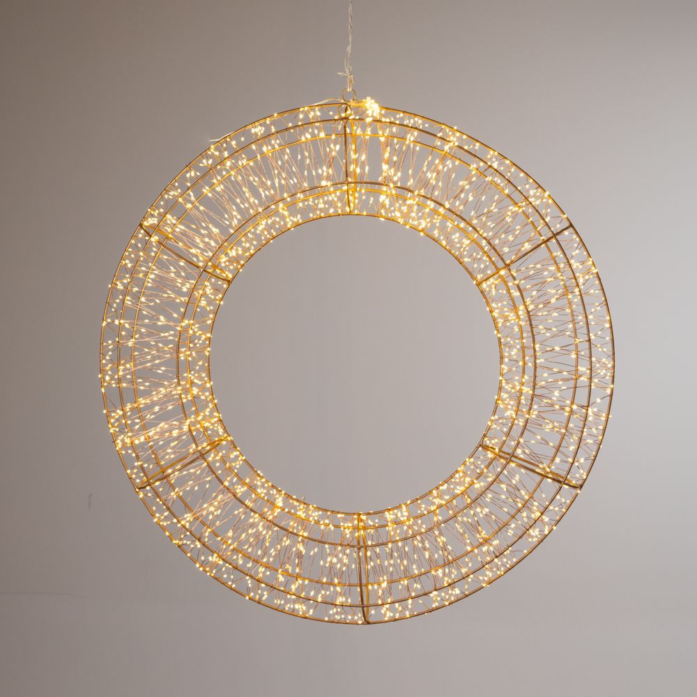 Coronita Bronze din Metal cu 1600LED D70cm