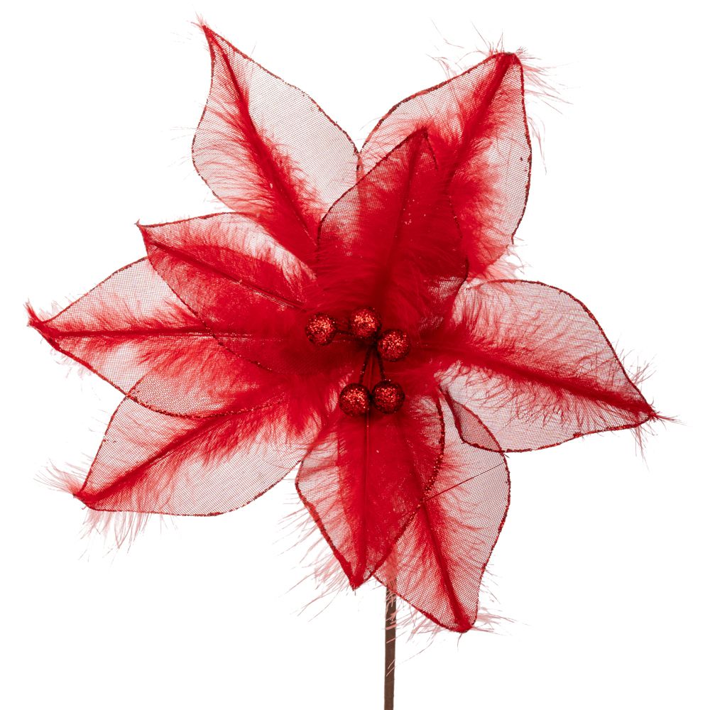 Craciunita Artificiala Red D28x40cm