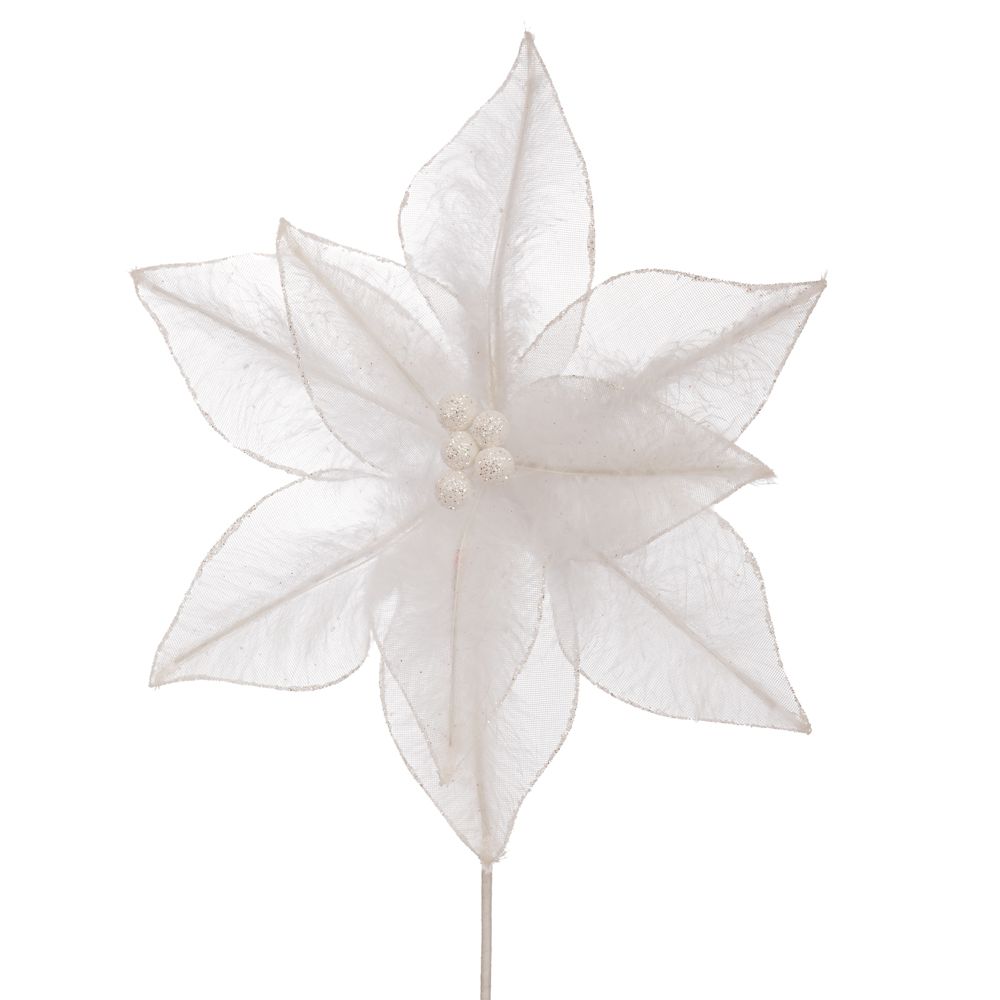 Craciunita Artificiala White D28x40cm
