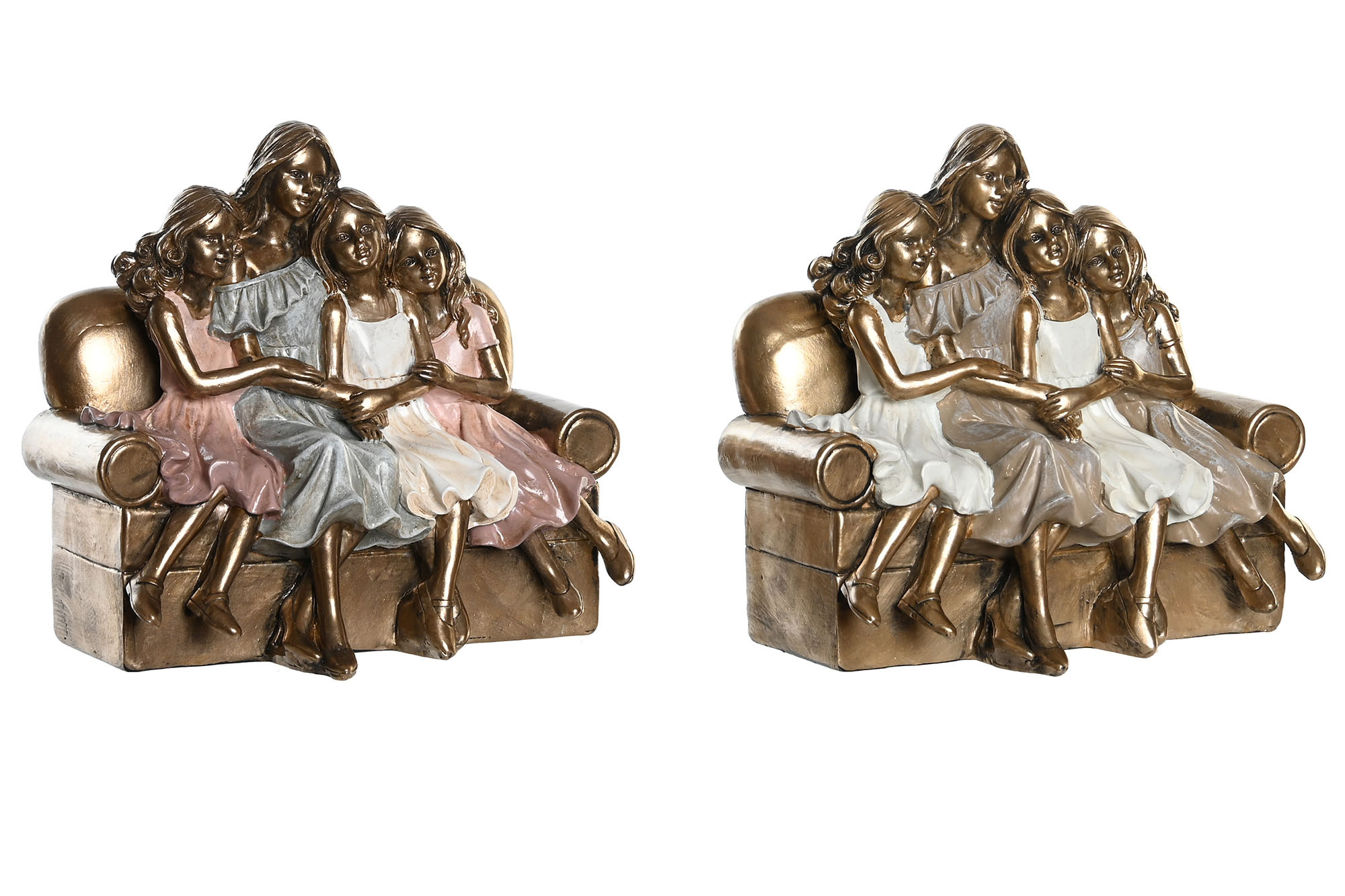 Figurina Family din Rasina 17x11x16cm