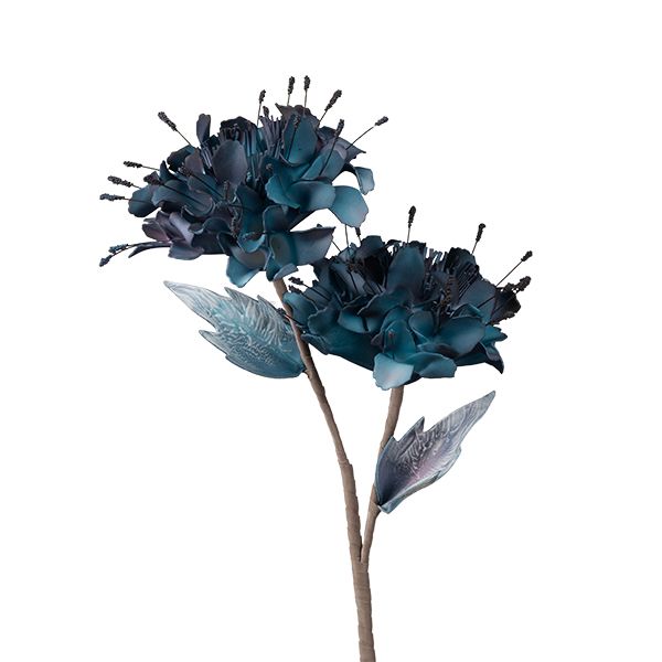 Floare Artificiala Blue din Spuma 85cm