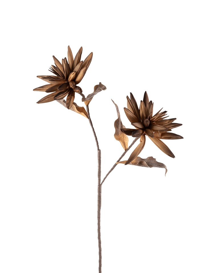 Floare Artificiala Dark Brown 75cm