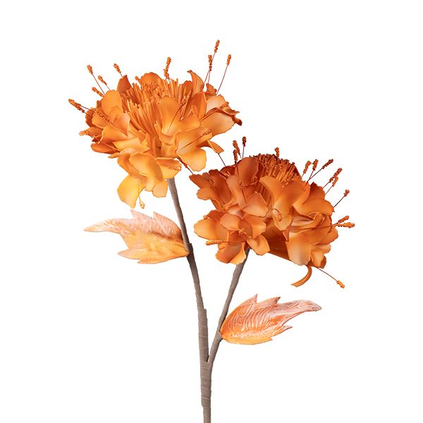 Floare Artificiala Orange din Spuma 85cm
