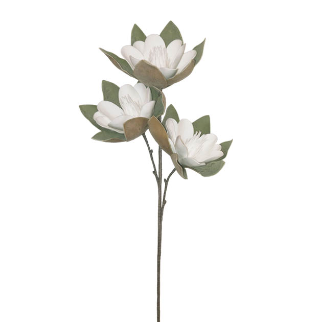 Flori Artificiale White din Spuma 35x85cm