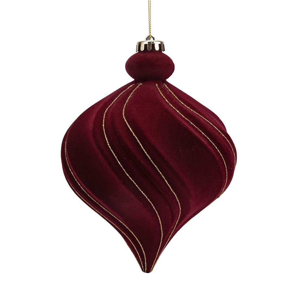 Glob Bordeaux din Catifea 15cm