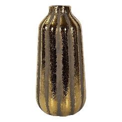Vaza Antique Gold din Ceramica D17x35cm