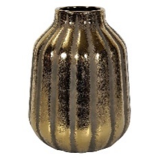 Vaza Antique Gold din Ceramica D21x27cm