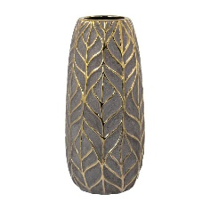 Vaza Antique Gold din Ceramica D15x32cm