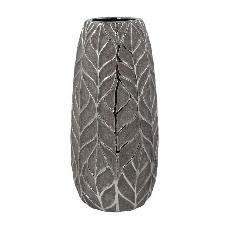 Vaza Antique Silver din Ceramica D15x32cm