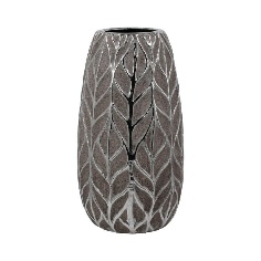 Vaza Antique Silver din Ceramica D14x25cm
