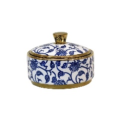 Vaza Blue White din Ceramica D15x11cm