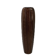 Vaza Dark Brownd din Ceramica D15x60cm