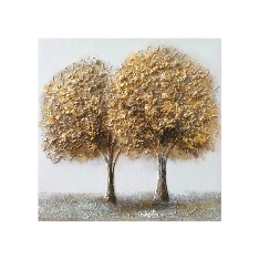 Tablou Golden Trees 60x60cm