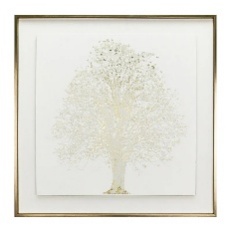 Tablou Golden Tree 80x80cm