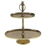Etajera Golden din Aluminiu 29x20x31cm