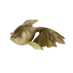 Peste Decorativ Golden din Aluminiu 26x17x11cm