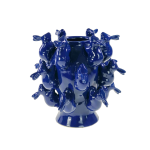 Vaza Blue Bunnies din Ceramica D29x26cm
