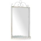 Oglinda Antique White 26x14x49, Metal