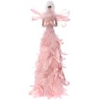 Figurina Woman Pink Feathers 23x51