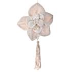 Floare Cream Velvet 24x45cm