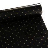 Rola Hartie pentru Impachetat Xmas Black 80cmx50M