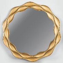 Oglinda Golden din Lemn 77x3x80cm