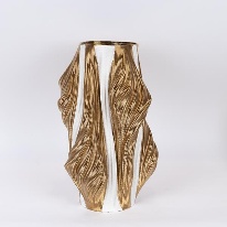 Vaza White Gold din Portelan D26x41cm