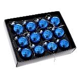 Set 12 Globuri Royal Blue 4cm