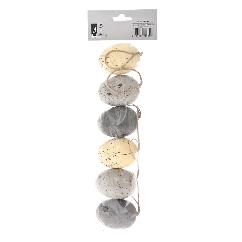 Set 6 Oua Multicolor 25x8x3cm