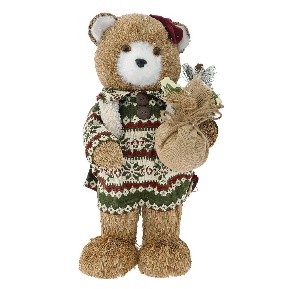 Figurina Brown Girl Bear 20x24x41cm