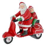Figurina Red Santa din Rasina 30x12x24cm