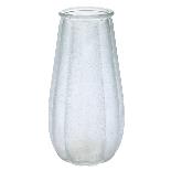Vaza Frosted Blue din Sticla D9x13x24cm