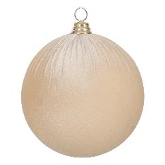 Glob Beige din Catifea 25cm