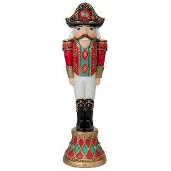 Figurina Multicolor Nutcracker din Rasina D17x63cm