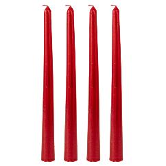 Set 4 Lumanari Red din Ceara 25cm91596