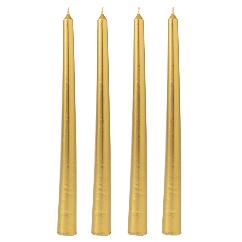 Set 4 Lumanari Gold din Ceara 25cm91597