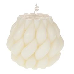 Lumanare Cream din Ceara D9x10cm