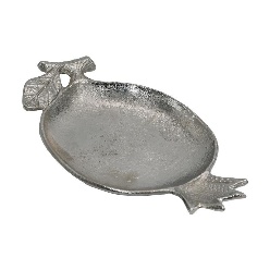 Platou Silver din Aluminiu 26x16x4cm