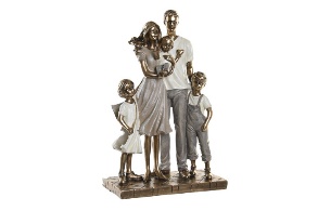Figurina Family din Rasina 24x12x34cm