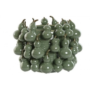 Vaza Green Pumpkins din Ceramica D30x23cm