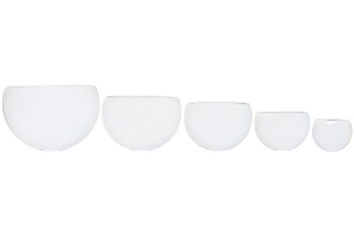 Ghiveci White din Aluminiu 54x24x36cm