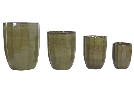 Ghiveci Olive Green din Ceramica