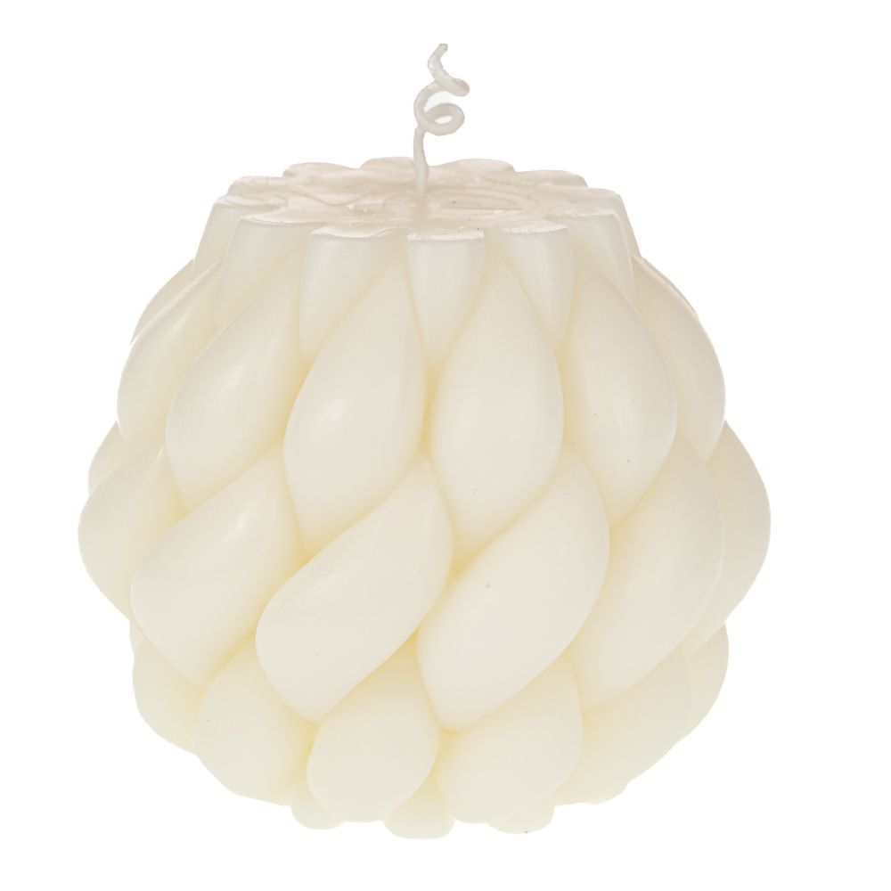 Lumanare Cream din Ceara D9x10cm