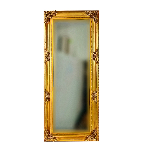Oglinda Antique Gold din Lemn 70x170cm
