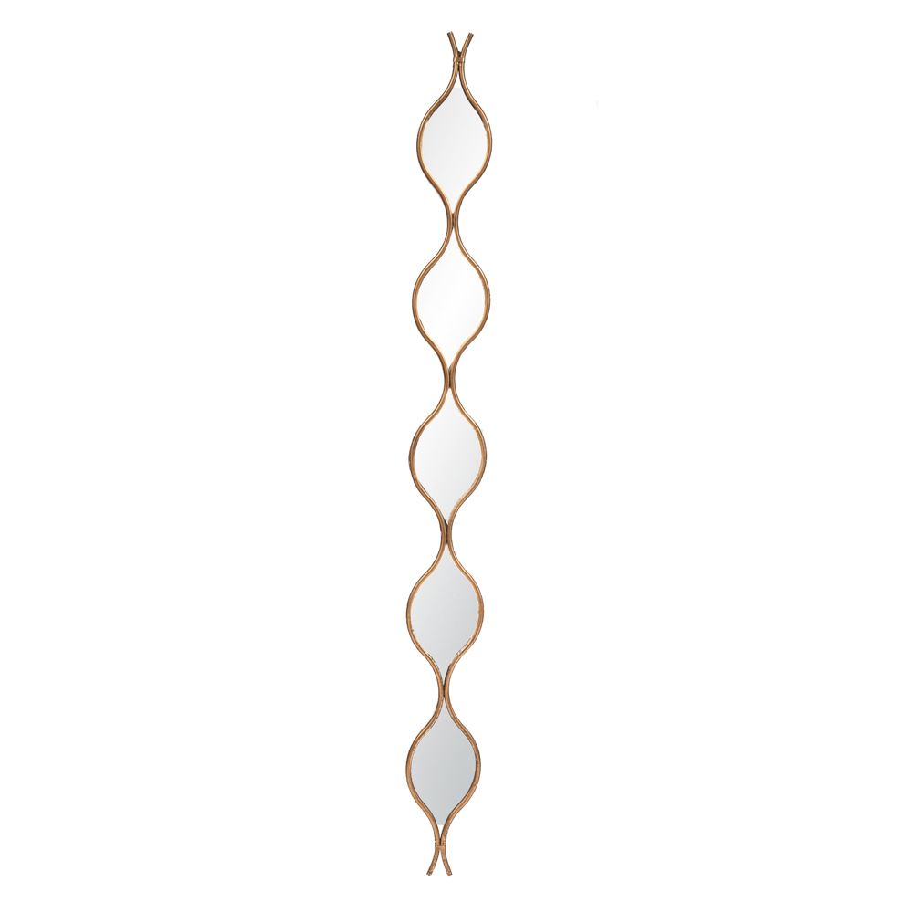 Oglinda Gold din Metal 15x3x160cm