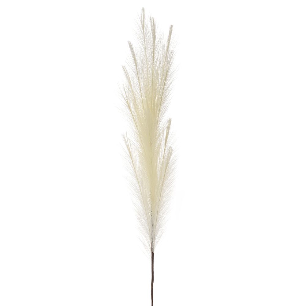 Pampas Artificial Alb 92cm