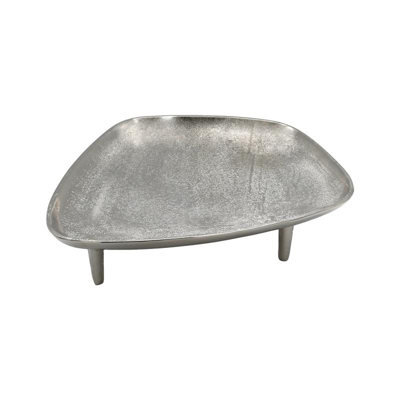 Platou Silver din Aluminiu 42x35x7cm