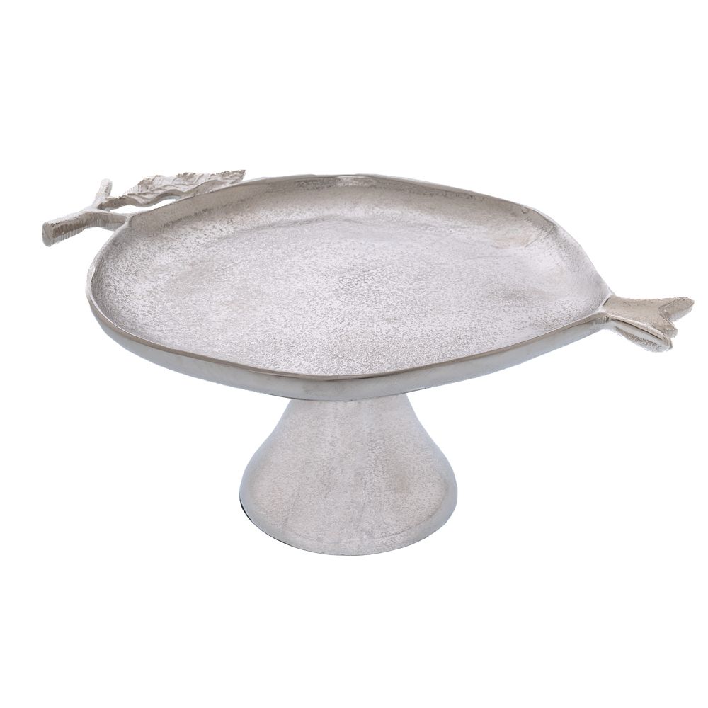 Platou Silver din Aluminiu D31x22cm