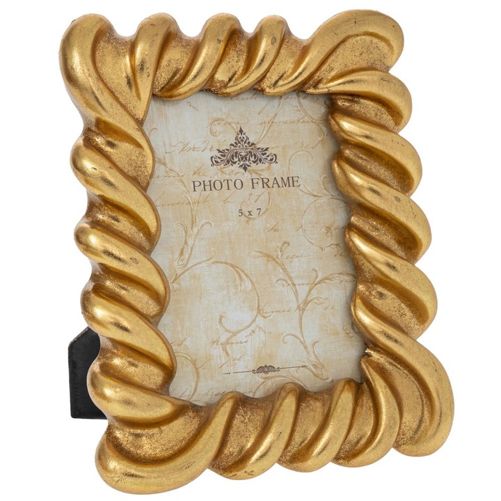 Rama Golden din Rasina 10x15cm